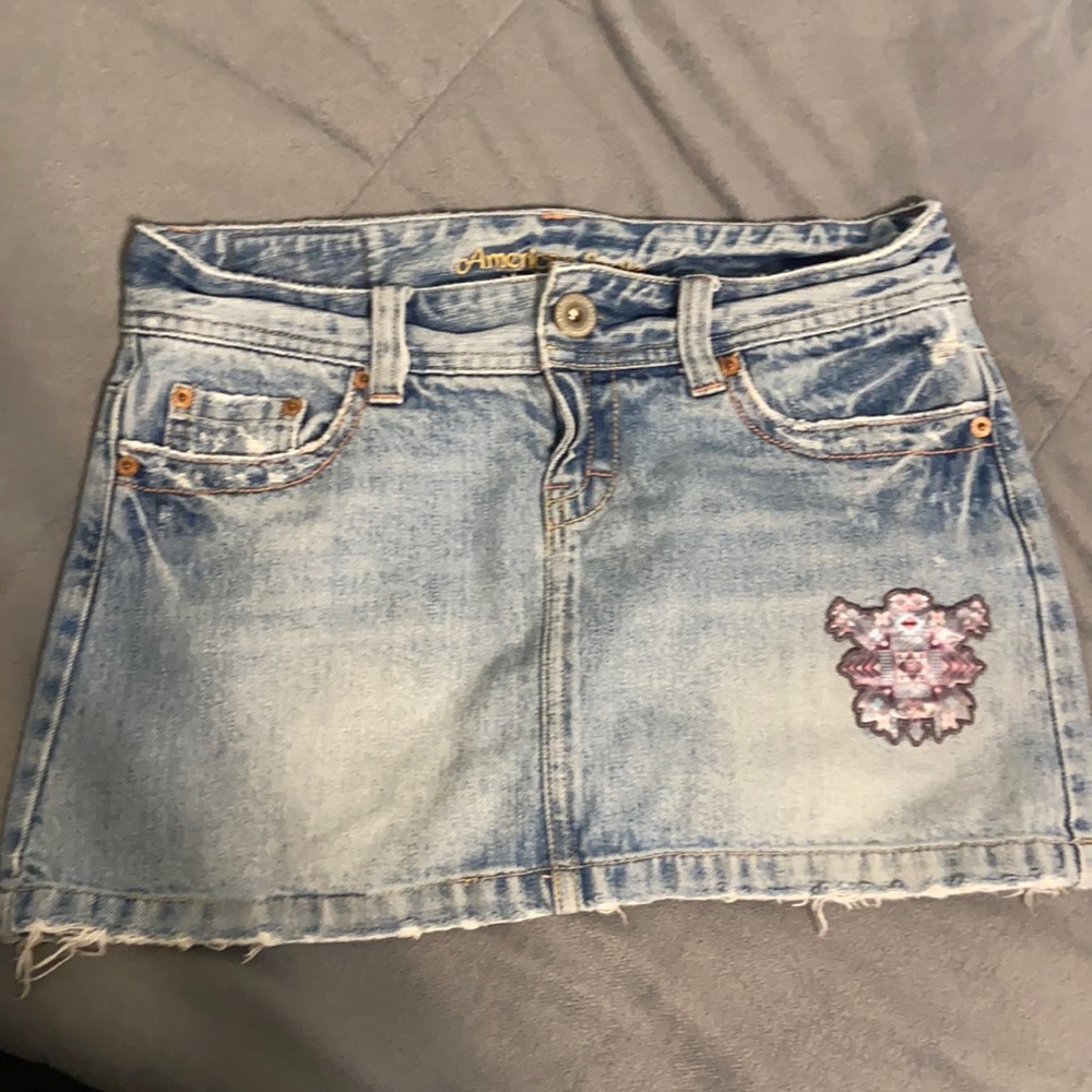 American Eagle Jean Skirt